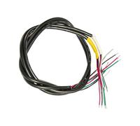 TTETTZ 2 Pezzi di Cavo Schermato per Chitarra, Collegamento Elettrico, Cavo per Pickup, Cablaggio Flessibile a Conduttori, Tubo in PVC, Riduzione Del