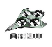 TTETTZ Aereo Telecomandato, Modello Girevole a 360°, Facile da Controllare, Ricaricabile Tramite USB. Ideale Come Regalo per Adolescenti E Bambini, Verde con 3 Batterie