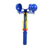 TTETTZ Anemometro Didattico Bambini Misuratore Analogico Strumento Coppe Educativo Plastica Frontale Chiara Impugnatura Comoda Adatto per Scuole Laboratori Meteorologia Uscite Naturalistiche
