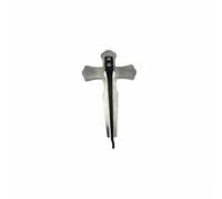 TTETTZ Arpa Bocca Argento Strumento Musicale Mongolo Artigianale Lamella Resistente Timbro Profondo Adatta a Musicisti Meditazione Raccolta Spettacolo, color to 2
