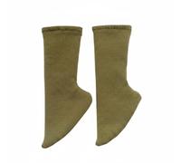 TTETTZ Calzini per Bambole Calze Cotone Calzini Miniatura Calze BJD Calze Slouch per Bambole Design Versatile da Abbinare a Guardaroba Miniature 1/6 Adatto , Verde Militare