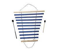 TTETTZ Campanello a Note per Meditazione E Consapevolezza. Campanello a Fila Singola. Strumento a Percussione per La Gestione Delle Lezioni, blu