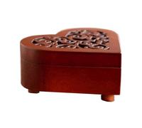 TTETTZ Carillon Cavo con Design Floreale, Artigianato in Legno Multifunzionale con Funzionamento Manuale, Ornamento per Mamma, Ragazze E, Nucleo D'oro