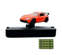 TTETTZ Centrotavola Modello Auto in Miniatura 1/64 con Contrassegno di Parcheggio per Uso sul Cruscotto, Orangina