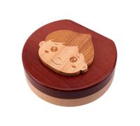 TTETTZ Contenitore di Denti per Bambini in Legno per Conservare I Denti Perduti, per I Bambini, ragazzi, Taglia unica