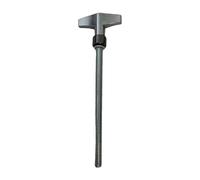 TTETTZ Cymbal Stand Wing Nuts M6 Vite Accessori Sostituzione Batteria Set Farfalla Metallo Zinco Ergonomico Adatto per Drummer Concerto Prove Studio Musicale, Lungo
