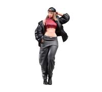 TTETTZ Diorami Modello Cool Girl 1/18, Modello Tiny People per Il Layout della Stazione Ferroviaria