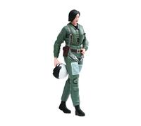 TTETTZ Figura di Ufficiale in 1:24, Decorazione per Micro Scene, Decorazione da scrivania, espositore, Miniatura per Hobby, Statuetta in Resina, Femmina