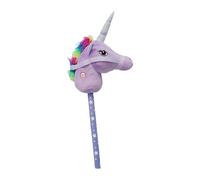 TTETTZ Giocattolo a Forma di Animale Cavalcabile con Testa in Peluche, Ideale per Spettacoli E Celebrazioni, barba colorata, Taglia unica