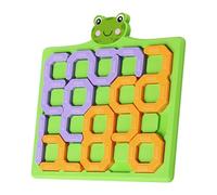 TTETTZ Gioco Da Tavolo per Lo Sviluppo Cognitivo Del Puzzle Digitale per Bambini, Rana, Taglia unica bambino