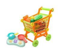 TTETTZ KDS Mini Supermarket Cart Toys per Il Gioco di Ruolo con