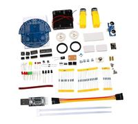 TTETTZ Kit Fai da Te per Auto Intelligente, Giocattolo Educativo, Robot di Programmazione Grafica, Kit Elettronico per Insegnare La Saldatura agli Hobbisti, Type B