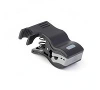 TTETTZ Microfono Clip Accessorio Strumento Musicale Supporto Porta Pickup Audio Vite Compatibile Gooseneck Gommato per Suonatori Jazz Lezioni Live Registrazioni, Morsetto Singolo Con Apertura Da 8mm