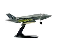 TTETTZ Modello di Aereo F-35A in 1:72, Aereo con Supporto Espositivo, Modello di Simulazione Come Regalo per Adulti.