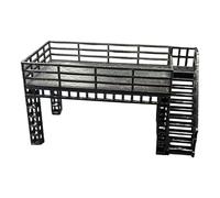 TTETTZ Modello di Espositore con Telaio in Acciaio in 1/64, Novità, Opera D'arte, Simulazione, Auto a Due Strati, Giocattoli per Officina di Ripara