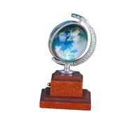 TTETTZ Modello di Globo in Miniatura in 1/12 per Casa delle Bambole con Base Ornamentale per Soggiorno