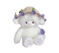 TTETTZ Peluche a Forma di Pecora, Giocattolo Decorativo Fatto a Mano, Esclusivo Bouquet Trasformabile, Animaletto di Peluche Ornamentale da Regalare agli Ami, Viola
