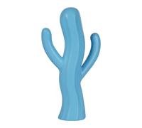 TTETTZ Pianta Figurina Artigianale Statua in Resina Resistente Figura Creativa da Scaffale Ornamento Realista per Tavolo Adatta per Decorazione Interna Regal, Blu