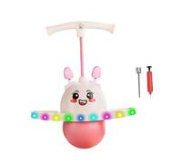 TTETTZ Pogo Jump Ball Balance Board per L'esercizio E La Coordinazione dei Bambini, Rosa