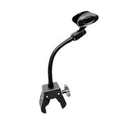 TTETTZ Porta micico regolabile a 360 ° Resotto per microfono a guaina per microfono a clip flessibile a 360 gradi per biciclette interne trasmissibili in, per 28 a 40 Mm