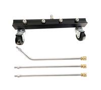 TTETTZ Pulitore Sottoscocca Ad Alta Pressione con Lancia di Prolunga, Spazzola Ad Acqua Efficiente per Il Lavaggio del Sottoscocca dei Veicoli, Pulizia