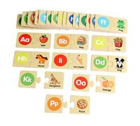 TTETTZ Puzzle Dell'alfabeto con Riconoscimento degli Animali per L'apprendimento Prescolare E Gioco di Abbinamento