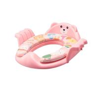 TTETTZ Riduttore per WC per Bambini, Adatto Alla Maggior Parte Dei WC, Tappetino Portatile, Riduttore per WC per Hotel, Rosa, Taglia unica bambino