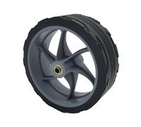 TTETTZ Ruota di Ricambio per Carrello da Campeggio, Ruota per Carrello della Spesa, Robusta E Resistente, Diametro 16 Cm, Pneumatici di Ricambio per Carriola