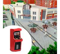TTETTZ Scene in Miniatura in Scala 1/64, Piccoli Oggetti di Scena per La Fotografia E Il Collezionismo, Arcade