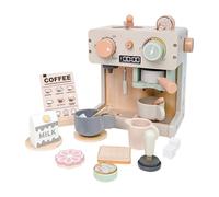 TTETTZ Set di Giocattoli per Il tè del Pomeriggio con caffè, Macchina per Il Mini Accessori da Cucina per Giochi di Ruolo.