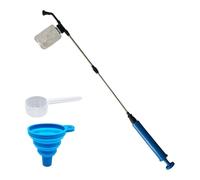 TTETTZ Spolveratore Diatomacea, Dispenser Manuale di Polvere da Giardino, Collettore di Impollinatori, Asta di Prolunga Telescopica per, 100ml