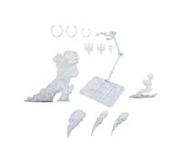 TTETTZ Supporto per Action Figure con, Leggero E Facile da Trasportare. Ideale per I Collezionisti, Bianco