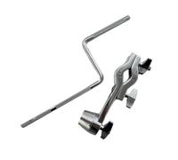 TTETTZ Supporto per Campanaccio in Metallo, Accessori per Strumenti a Percussione, Staffa di Montaggio per Tamburo