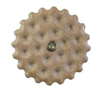 TTETTZ Tappetino Antiscivolo in Legno per Il Supporto Del Puntale Del Violoncello Durante L'uso, Beige