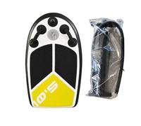 TTETTZ Tavola da Surf Bambini Gonfiabile Dotata di Valvola d'Inflazione D- Maniglie Ergonomiche E Pinna Removibile Adatta a Spiaggia Piscina Vacanza