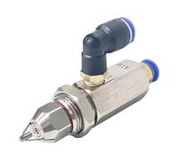 TTETTZ Ugello Atomizzatore Industriale in Acciaio Inossidabile per Nebulizzazione Fine, Ugello Nebulizzatore per umidità E Installazione in Officine E Indust, 60 Gradi