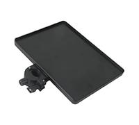 TTETTZ Vassoio di Supporto, Treppiede, Rack, Tavolo, Morsetto Regolabile, Ripiano Portaoggetti, Contenitore per Da Karaoke sul Palco, 20 Cm X 14 Cm X 2 Cm