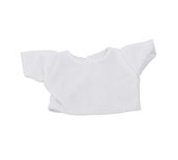 TTETTZ Vestiti per Bambole in Scala 1/6, Maglietta Lunga 2 Pollici, Costume con Vita Esposta per Action Figure da Donna da 12'', Bianco