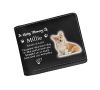 TTFEVVGX Portafoglio lungo in pelle personalizzato Portafoglio personalizzato con nome della nonna regalo amorevole per famiglia, nonna, madre, innamorati, regalo personalizzato per uomo e donna