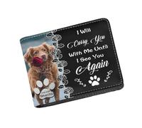 TTFEVVGX Portafoglio lungo in pelle personalizzato Portafoglio personalizzato con nome della nonna regalo amorevole per famiglia, nonna, madre, innamorati, regalo personalizzato per uomo e donna
