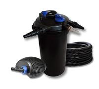 TTFiltro a pressione per laghetti 30000l Chiarificatore UVC 18W Pompa da 40W Tub