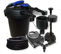 TTFiltro a pressione per stagni 10.000 l 11W UVC NEO8000 70W Tubo Skimmer Fontan