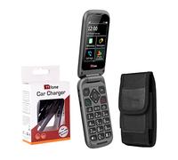 TTfone TT970 - Telefono cellulare per anziani a tasti grandi con apertura Flip, Whatsapp, 4G - Con telecamera 8MP e compatibile con apparecchi acustici e pulsante di assistenza di emergenza