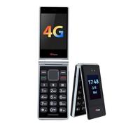 TTfone TT990 De-Googled Android Flip Phone, 4G, pulsanti grandi, 64GB - Tre paga come si va