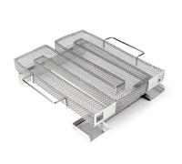 TTGeneratore di fumo freddo BBQ 22,5x22,5x5 Acciaio inox Affumicatura economica