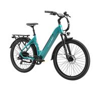 TTGO C5 E-Bike da città, batteria rimovibile da 648 Wh, pneumatici CST da 27,5 - Verde - Nouvo