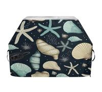 Ttgoth Copertura per barbecue a forma di stella marina, resistente all'acqua e agli strappi, resistente allo sbiadimento e ai raggi UV, con cinghie regolabili, per la maggior parte delle griglie, 114