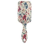 Ttgoth Spazzola districante per capelli con fiore di pisello dolce, per donne e uomini, antistatica, spazzola districante per capelli ricci, lisci, bagnati o asciutti