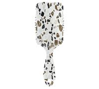 Ttgoth Terrazzo Pattern Spazzola per capelli per donne e uomini, antistatica, con cuscinetto d'aria, spazzola districante per capelli ricci, lisci, bagnati o asciutti