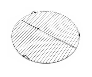 TTGriglia rotonda da barbecue in acciaio inossidabile 44,5 cm